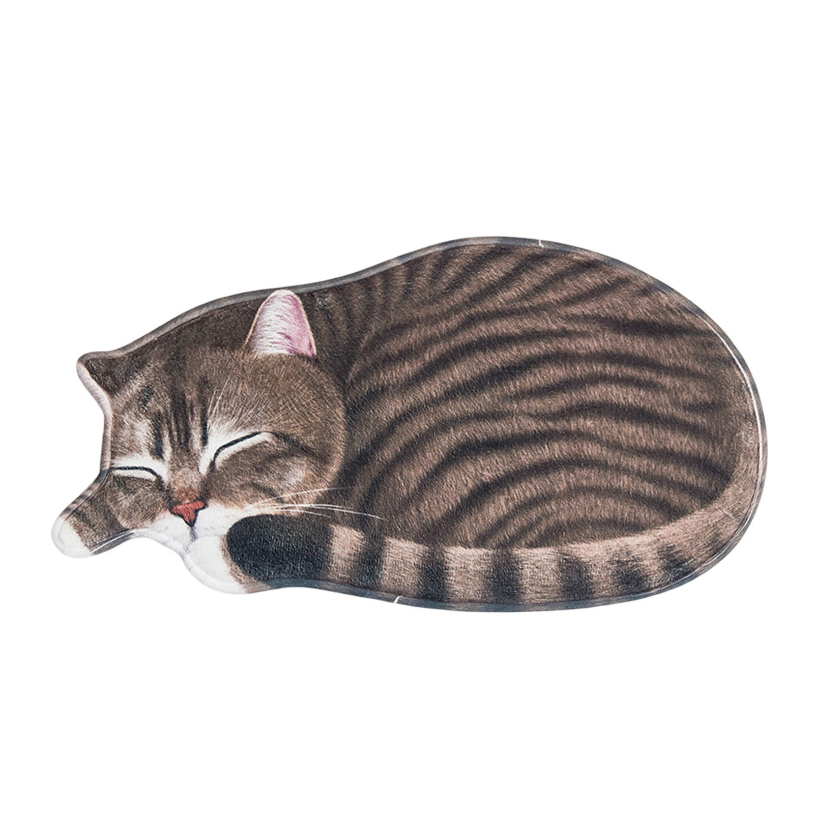 thumbnail image 2 of Alfombra en forma de gato Suave y absorbente Alfombra de baño para gatos Alfombra de piso antideslizante Alfombra de baño lavable Apta para dormitorios Cocinas Salas de estar, 2 of 2